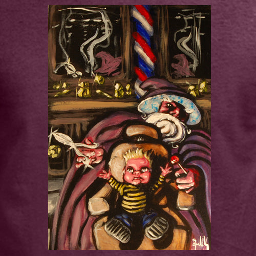 Beyond The Pond Adult Barber Wizard Short Sleeve T-Shirt