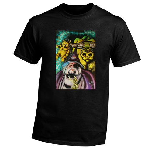 Beyond The Pond Adult Stock Brocker Wizard Short Sleeve T-Shirt