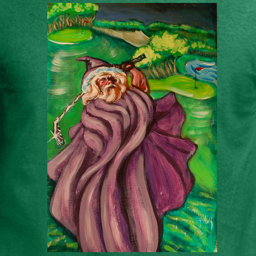 Beyond The Pond Adult Golfer Wizard Short Sleeve T-Shirt
