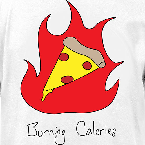 Beyond The Pond Adult Burning Calories Short Sleeve T-Shirt