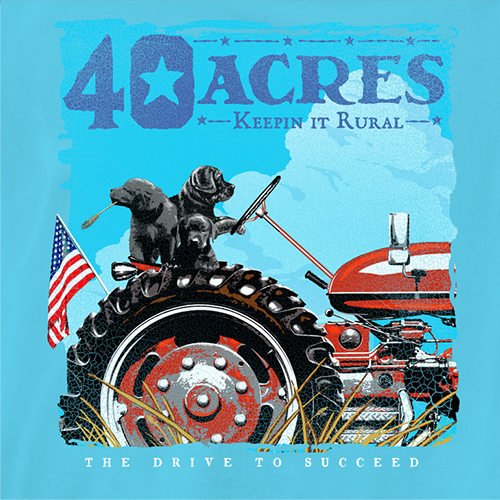 Fourty Acres Drive to Succeed Adult Short Sleeve T-Shirt