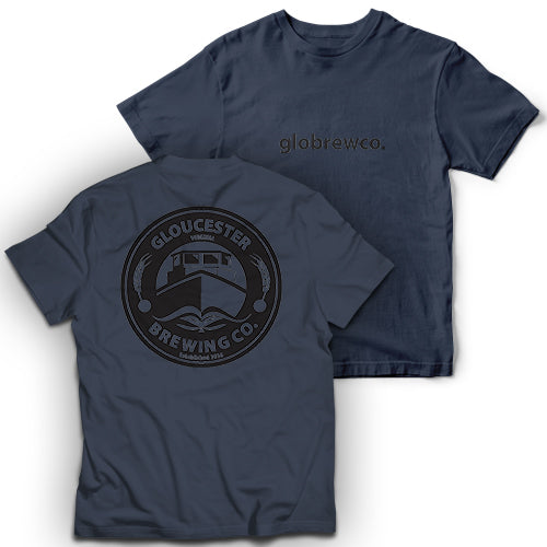Gloucester Brewing Co Garment Dye Short Sleeve T-Shirt