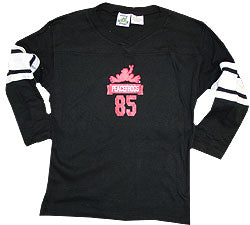 Peace Frogs Junior Freshman Issue Football Long Sleeve T-Shirt