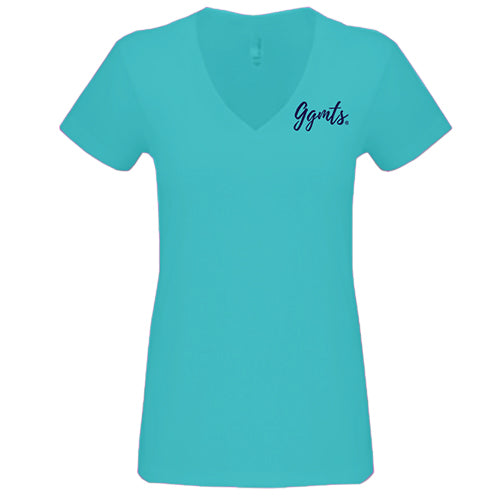 GGMTS Ladies V-Neck Short Sleeve T-Shirt