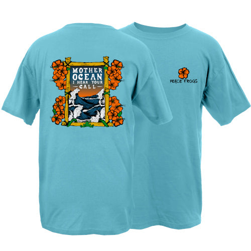 Peace Frogs Adult Mother Ocean Frog Short Sleeve T-Shirt