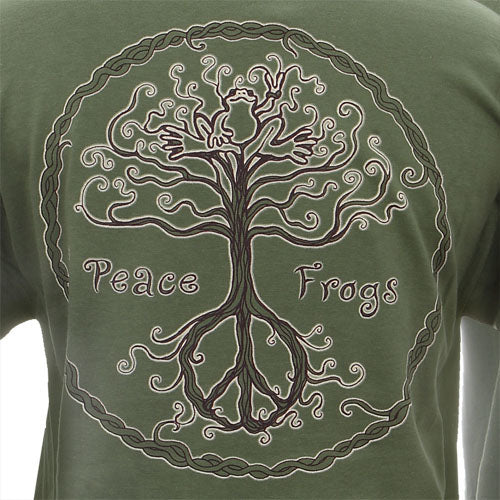 Peace Frogs Adult Wild Tree Short Sleeve T-Shirt
