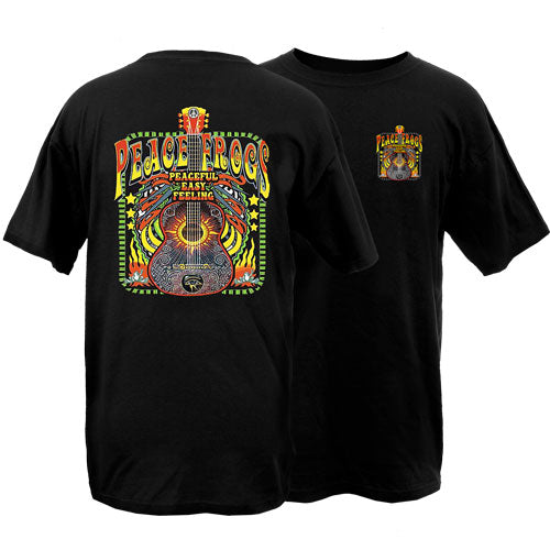 Peace Frogs Adult Peaceful Easy Feeling Short Sleeve T-Shirt
