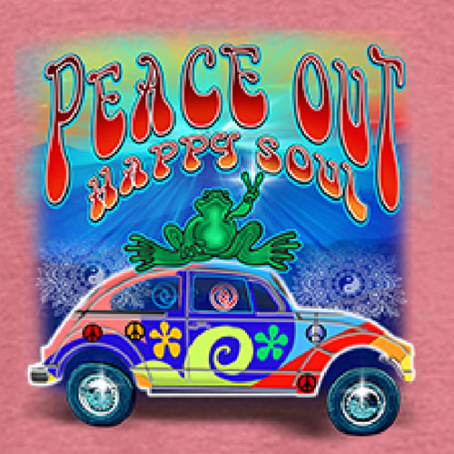 Peace Frogs Youth Happy Soul Short Sleeve T-Shirt