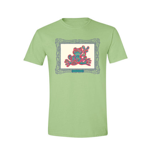 Peace Frogs Adult Van Gogh Frog Short Sleeve T-Shirt
