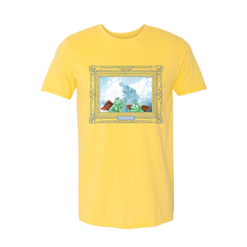 Peace Frogs Adult Cherubs Frog Short Sleeve T-Shirt