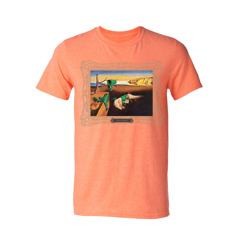 Peace Frogs Adult Dali Frog Short Sleeve T-Shirt