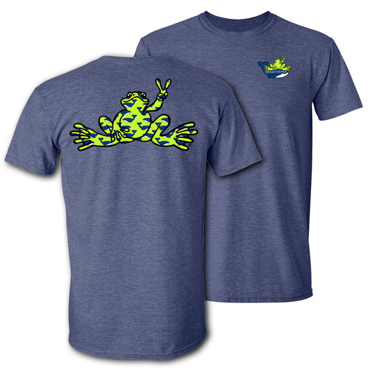 Peace Frogs Adult Whale Frog Fill Short Sleeve T-Shirt