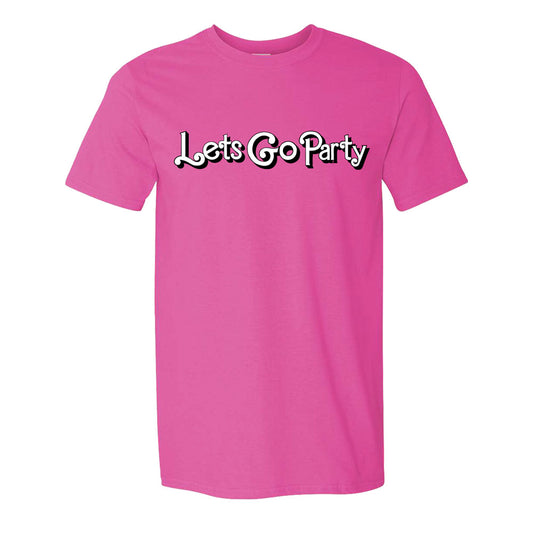 Let's Go Party Adult Short Sleeve T-Shirt