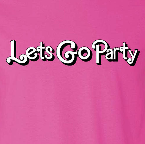Let's Go Party Adult Short Sleeve T-Shirt