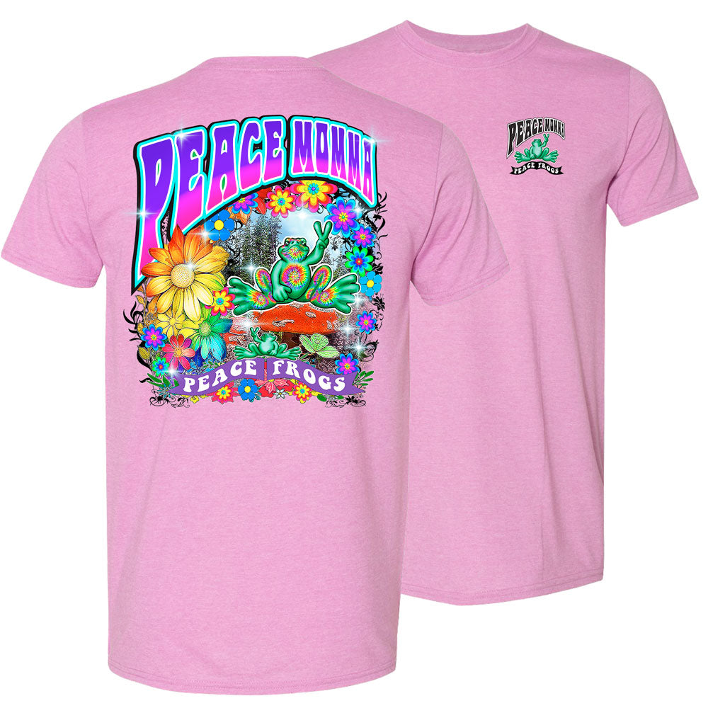 Peace Frogs Peace Momma Frog Short Sleeve T-Shirt