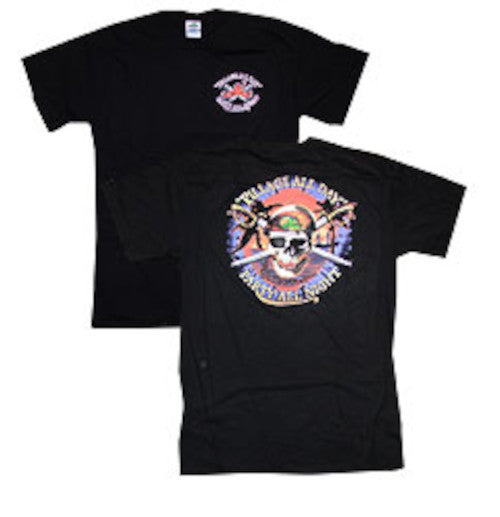 Peace Frogs Adult Pillage All Day Short Sleeve T-Shirt