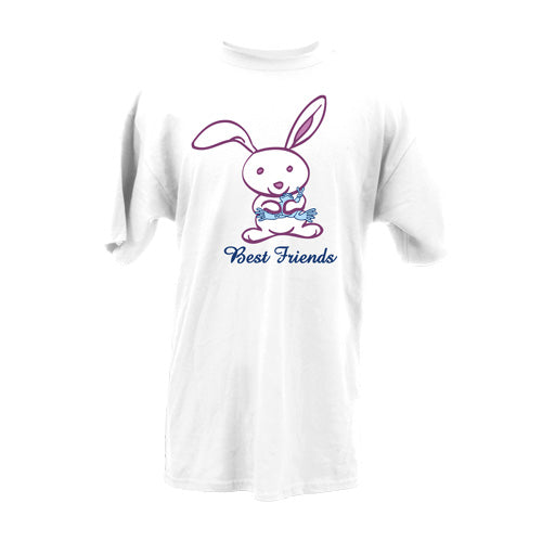 Peace Frogs Adult Best Friends Short Sleeve T-Shirt