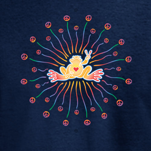 Peace Frogs Adult Radiate Short Sleeve T-Shirt
