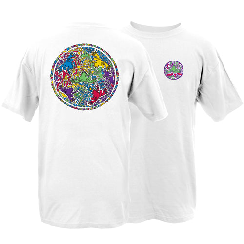 Peace Frogs Adult Spectrum Short Sleeve T-Shirt