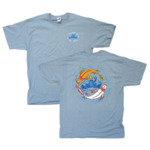 Peace Frogs Adult Koi Peace Short Sleeve T-Shirt