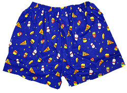 Peace Frogs Kids Fast Food Boxer