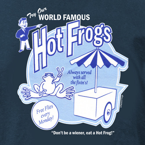 Peace Frogs Adult Hot Frogs Short Sleeve T-Shirt