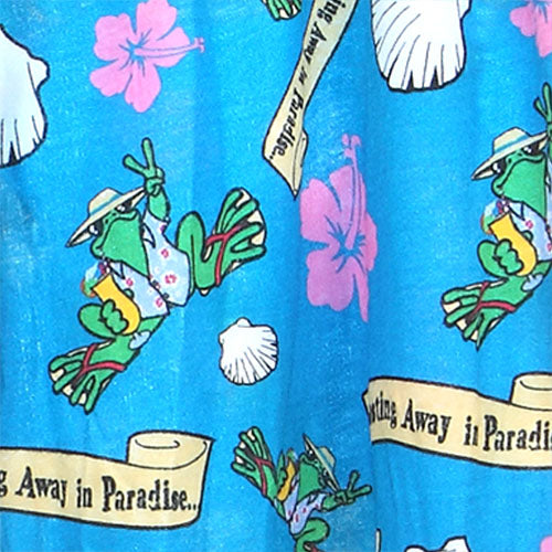 Peace Frogs Adult Wasting Away In Paradise Pajama Loungepant