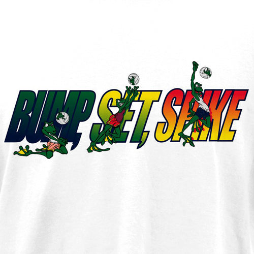 Peace Frogs Adult Volleyball Short Sleeve T-Shirt