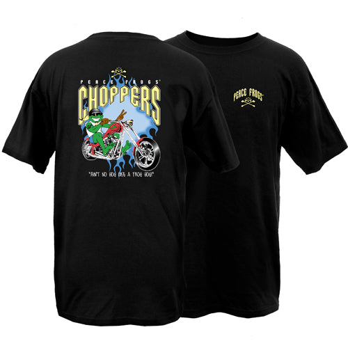 Peace Frogs Adult Chopper Short Sleeve T-Shirt