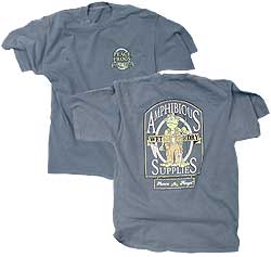 Peace Frogs Adult Amphibian Supply Co Short Sleeve T-Shirt