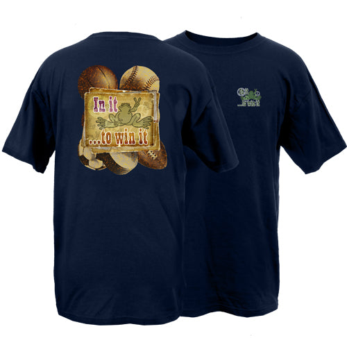 Peace Frogs Adult In It To Win It Short Sleeve T-Shirt