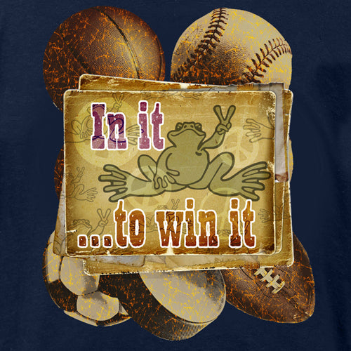 Peace Frogs Adult In It To Win It Short Sleeve T-Shirt