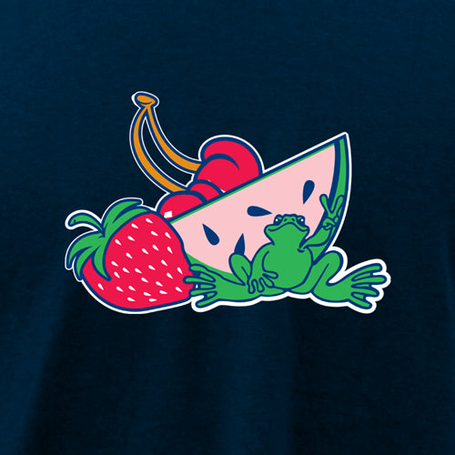 Peace Frogs Adult Fruit Short Sleeve T-Shirt