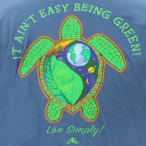 Peace Frogs Live Simply Adult Long Sleeve T-Shirt
