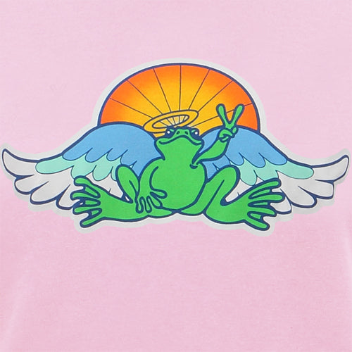 Peace Frogs Angel Sunset Adult Long Sleeve T-Shirt