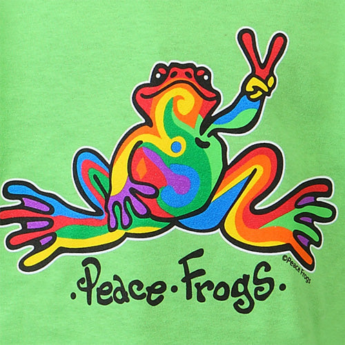 Peace Frogs Youth Retro Short Sleeve T-Shirt