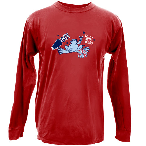 Peace Frogs Pep Rally Long Sleeve Kids T-Shirt