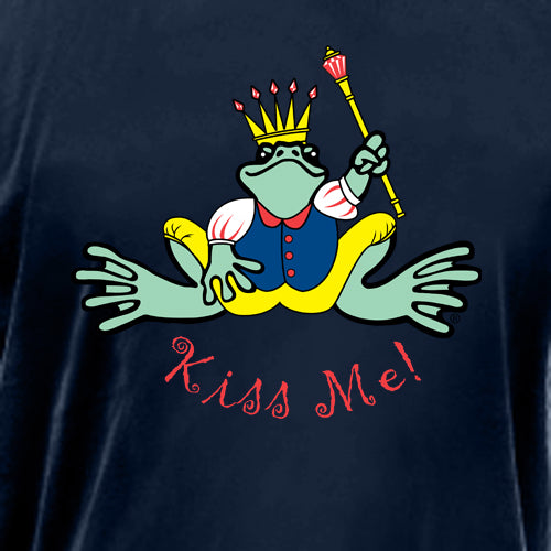 Peace Frogs Frog Prince Long Sleeve Kids T-Shirt