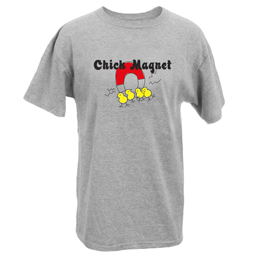 Beyond The Pond Adult Chick Magnet Short Sleeve T-Shirt