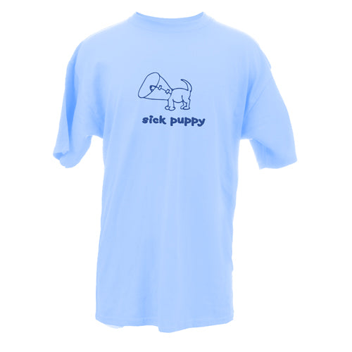 Beyond The Pond Adult Sick Puppy Short Sleeve T-Shirt