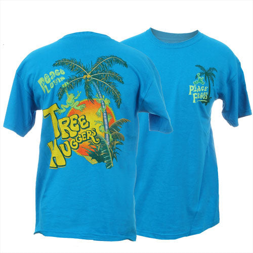 Peace Frogs Adult Tree Hugger Short Sleeve T-Shirt