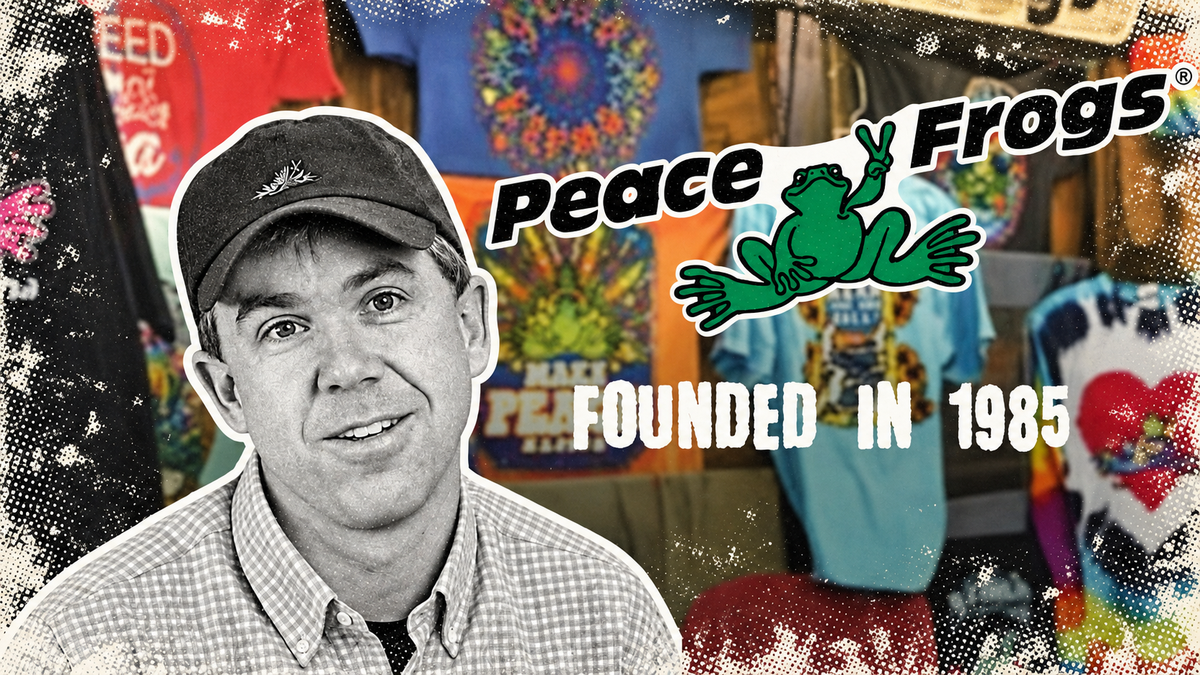 Load video: Peace Frogs brand story video