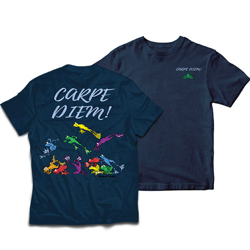 Peace Frogs Carpe Diem Leap Frog Short Sleeve T-Shirt - view 2
