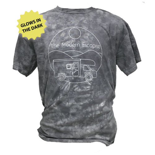 Peace Frogs The Modern Escapist Glow Frog Tie Dye Short Sleeve T-Shirt - view 2
