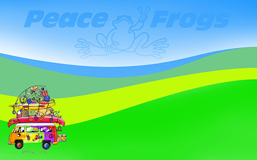 Braking Away - Peace Frogs Free Wallpaper Download, FREE! Wallpaper  Downloads: Peace Frogs