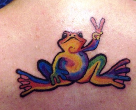Peace Frogs Tattoo Contest